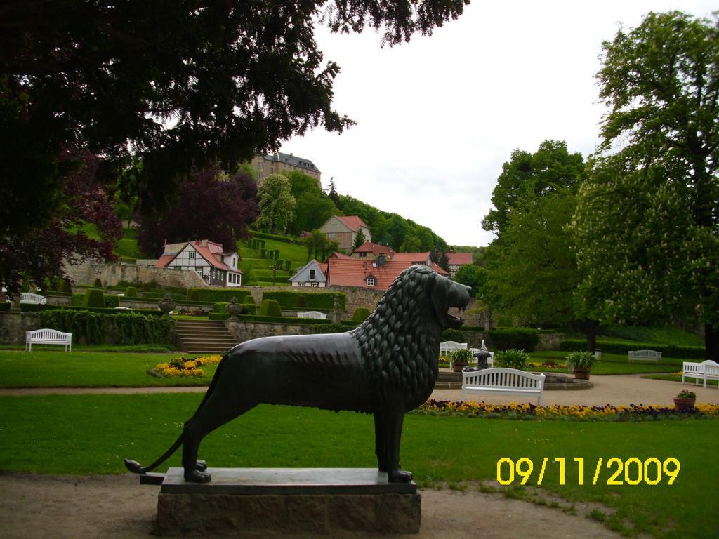 Obere Muehle Hotel Cattenstedt Buitenkant foto